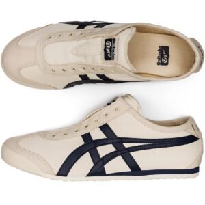 נעלי Onitsuka Tiger Mexico 66 - נעלי סליפ און - בצבע לבן/צהוב – תמונה 5
