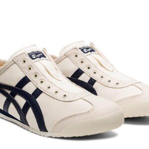 נעלי Onitsuka Tiger Mexico 66 - נעלי סליפ און - בצבע לבן/צהוב – תמונה 4