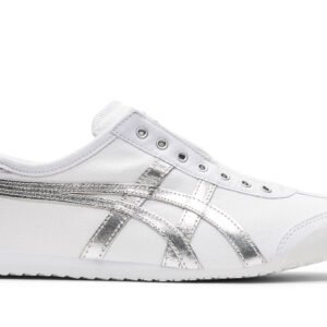 Onitsuka Tiger MEXICO 66 SLIP-ON לבן/כסף טהור – תמונה 1