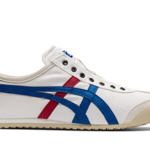 ⁦נעלי Onitsuka Tiger MEXICO 66 - נעלי סליפ-און לבנות/טריקולור⁩ – תמונה ⁦1⁩