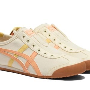 נעלי Onitsuka Tiger MEXICO 66 - נעלי סליפ-און בצבע שנהב/קיץ דיונה – תמונה 4