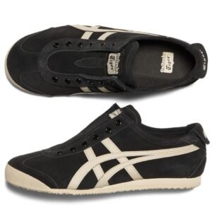 נעלי Onitsuka Tiger MEXICO 66 SLIP-ON שחורות/מרק – תמונה 5