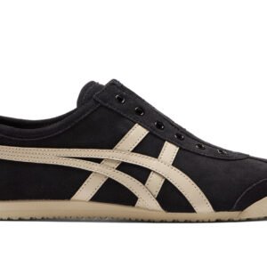 נעלי Onitsuka Tiger MEXICO 66 SLIP-ON שחורות/מרק – תמונה 1