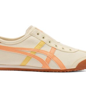 נעלי Onitsuka Tiger MEXICO 66 - נעלי סליפ-און בצבע שנהב/קיץ דיונה – תמונה 1