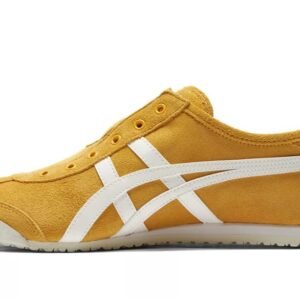 ⁦Onitsuka Tiger MEXICO 66 SLIP-ON זהוב זוהר/קרם⁩ – תמונה ⁦2⁩