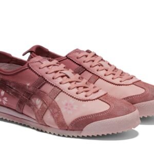 Onitsuka Tiger MEXICO 66 NM ג'ינג'ר אפרסק/דובדבן כהה – תמונה 4