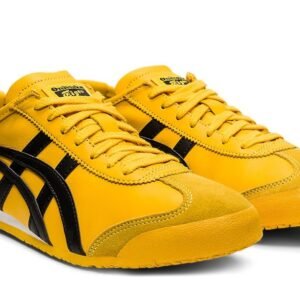 Onitsuka Tiger MEXICO 66 SLIP-ON צהוב/שחור – תמונה 4