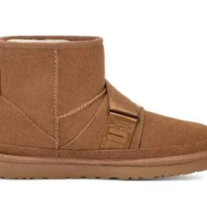 ⁦מגפי UGG Classic Mini Quickclick לגברים בצבע חום⁩ – תמונה ⁦5⁩