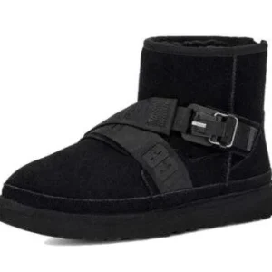 ⁦מגפי UGG Classic Mini Quickclick לגברים בצבע שחור⁩ – תמונה ⁦2⁩