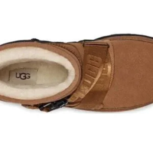 ⁦מגפי UGG Classic Mini Quickclick לגברים בצבע חום⁩ – תמונה ⁦3⁩