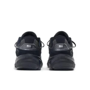 נעלי New Balance 990v6 Made in USA Triple Black לנשים וגברים – תמונה 4