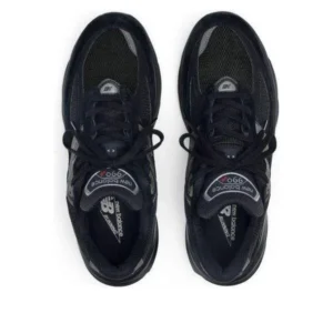 נעלי New Balance 990v6 Made in USA Triple Black לנשים וגברים – תמונה 3