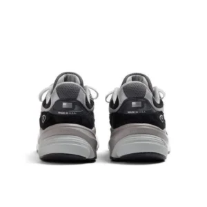 נעלי New Balance 990v6 Made in USA Black Grey White לנשים וגברים – תמונה 4