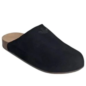 ⁦כפכפי אדידס Adimule בצבע שחור עם סוליית Gum – נוחות יומיומית בעיצוב נקי⁩ – תמונה ⁦2⁩