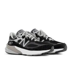 נעלי New Balance 990v6 Made in USA Black Grey White לנשים וגברים – תמונה 2