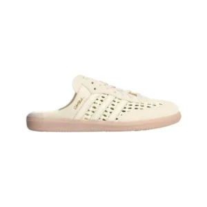 ⁦נעלי אדידס Samba OG Mule בצבע Cream White – עיצוב קלאסי עם נוחות מודרנית⁩ – תמונה ⁦2⁩
