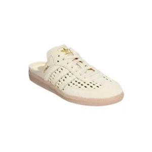 ⁦נעלי אדידס Samba OG Mule בצבע Cream White – עיצוב קלאסי עם נוחות מודרנית⁩ – תמונה ⁦3⁩
