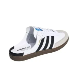 נעלי אדידס Samba OG Mule בצבע White – סגנון אייקוני עם נוחות יומיומית – תמונה 4