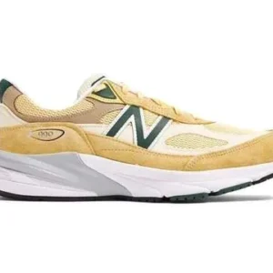 ⁦נעלי New Balance 990v6 Made in USA צהוב ירוק⁩ – תמונה ⁦2⁩