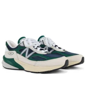⁦נעלי New Balance 990v6 x Shohei Ohtani MiUSA קרם ירוק⁩ – תמונה ⁦3⁩