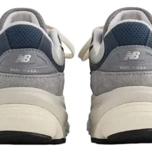 נעלי New Balance 990v6 Made in USA אפור נייבי – תמונה 5