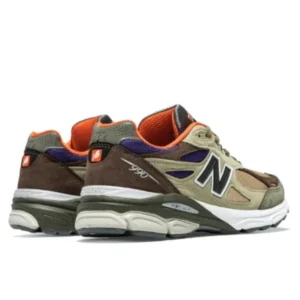 ⁦נעלי New Balance 990 V3 MiUSA Tan Blue לנשים וגברים⁩ – תמונה ⁦3⁩