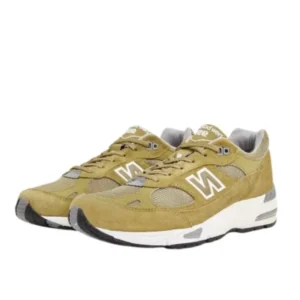 נעלי New Balance 991 Made in UK Green Moss לנשים וגברים – תמונה 2