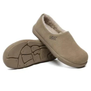 כפכפי UGG Ankle Clog לגברים בגוון חול – תמונה 4