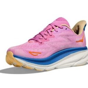Hoka Clifton 9 נעלי ריצה קלות עם ריכוך ונוחות 'Cyclamen/Sweet Lilac' – תמונה 4