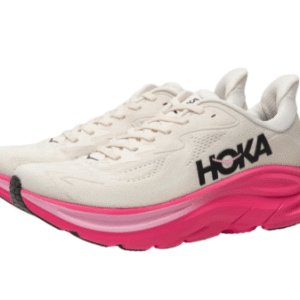 ⁦Hoka Clifton 10 נעלי ריצה קלות עם ריכוך ותמיכה 'Alabaster/Neon Dragonfruit'⁩ – תמונה ⁦3⁩