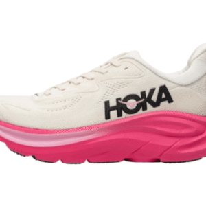 ⁦Hoka Clifton 10 נעלי ריצה קלות עם ריכוך ותמיכה 'Alabaster/Neon Dragonfruit'⁩ – תמונה ⁦2⁩