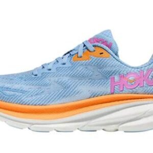 Hoka Clifton 9 Wide נעלי ריצה רחבות עם ריכוך ויציבות 'Airy Blue/Ice Water' – תמונה 2