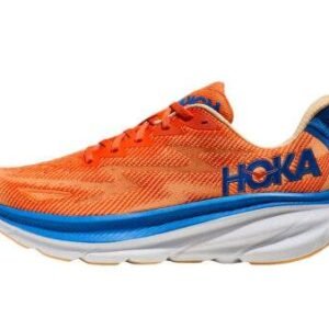⁦Hoka Clifton 9 Wide נעלי ריצה רחבות עם ריכוך ויציבות 'Vibrant Orange/Impala'⁩ – תמונה ⁦7⁩