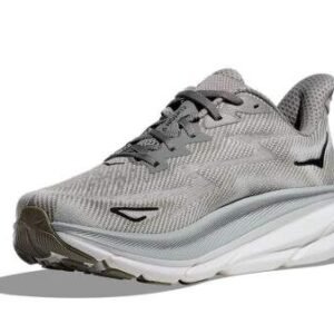 ⁦Hoka Clifton 9 Wide נעלי ריצה רחבות עם ריכוך ויציבות 'Harbor Mist/Black'⁩ – תמונה ⁦4⁩