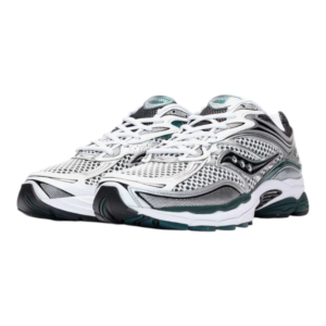 Saucony ProGrid Omni 9 Pine Green נעלי סניקרס יוניסקס בעיצוב רטרו לנוחות יומיומית – תמונה 4