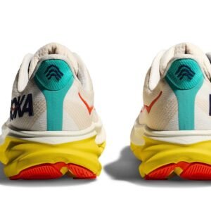 ⁦Hoka Clifton 9 Wide נעלי ריצה רחבות עם ריכוך ויציבות 'Eggnog/Passion Fruit'⁩ – תמונה ⁦7⁩