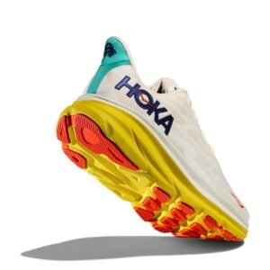 ⁦Hoka Clifton 9 Wide נעלי ריצה רחבות עם ריכוך ויציבות 'Eggnog/Passion Fruit'⁩ – תמונה ⁦5⁩