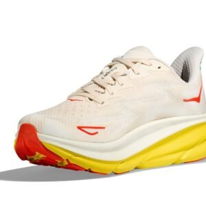 ⁦Hoka Clifton 9 Wide נעלי ריצה רחבות עם ריכוך ויציבות 'Eggnog/Passion Fruit'⁩ – תמונה ⁦3⁩