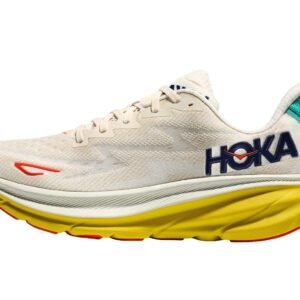 ⁦Hoka Clifton 9 Wide נעלי ריצה רחבות עם ריכוך ויציבות 'Eggnog/Passion Fruit'⁩ – תמונה ⁦2⁩