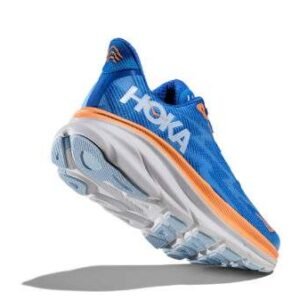Hoka Clifton 9 נעלי ריצה קלות עם ריכוך ונוחות 'Coastal Sky/All Aboard' – תמונה 3