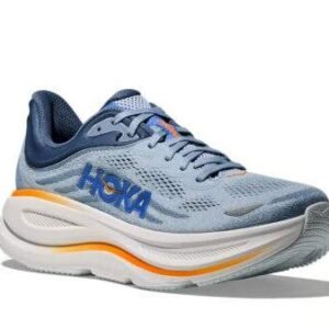 Hoka Bondi 9 Wide נעלי ריצה רחבות עם ריכוך ותמיכה 'Drizzle/Downpour' – תמונה 2