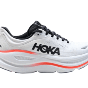⁦Hoka Bondi 9 נעלי ריצה עם ריכוך ותמיכה 'White/Red'⁩ – תמונה ⁦1⁩