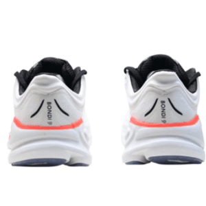 ⁦Hoka Bondi 9 נעלי ריצה עם ריכוך ותמיכה 'White/Red'⁩ – תמונה ⁦5⁩
