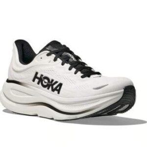 ⁦Hoka Bondi 9 נעלי ריצה עם ריכוך ותמיכה 'White/Black'⁩ – תמונה ⁦4⁩