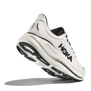 ⁦Hoka Bondi 9 נעלי ריצה עם ריכוך ותמיכה 'White/Black'⁩ – תמונה ⁦3⁩