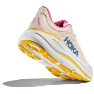 ⁦Hoka Bondi 9 נעלי ריצה עם ריכוך ותמיכה 'Alabaster/Birch'⁩ – תמונה ⁦4⁩