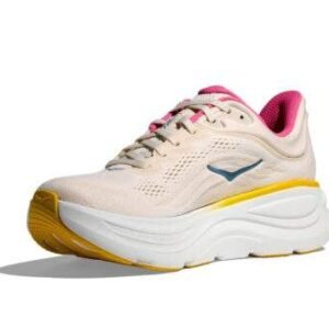 ⁦Hoka Bondi 9 Wide נעלי ריצה רחבות עם ריכוך ותמיכה 'Alabaster/Birch'⁩ – תמונה ⁦4⁩