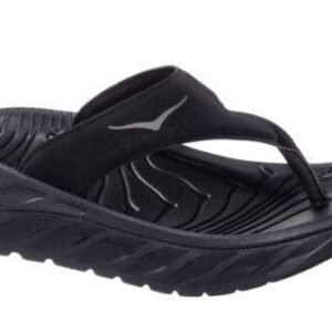 ⁦Hoka Ora Recovery Flip כפכפי התאוששות נוחים עם ריכוך 'Black'⁩ – תמונה ⁦2⁩