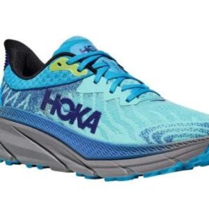 ⁦Hoka Challenger 7 Wide נעלי ריצה רחבות לשטח ולכביש 'Light Blue/Grey'⁩ – תמונה ⁦2⁩