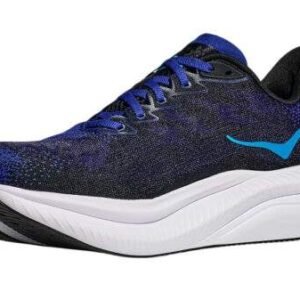 Hoka Mach 6 Black/Night Blue – נעלי ריצה קלות ומהירות עם שיכוך מתקדם – תמונה 2